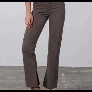Super cute mocha Zara jeans